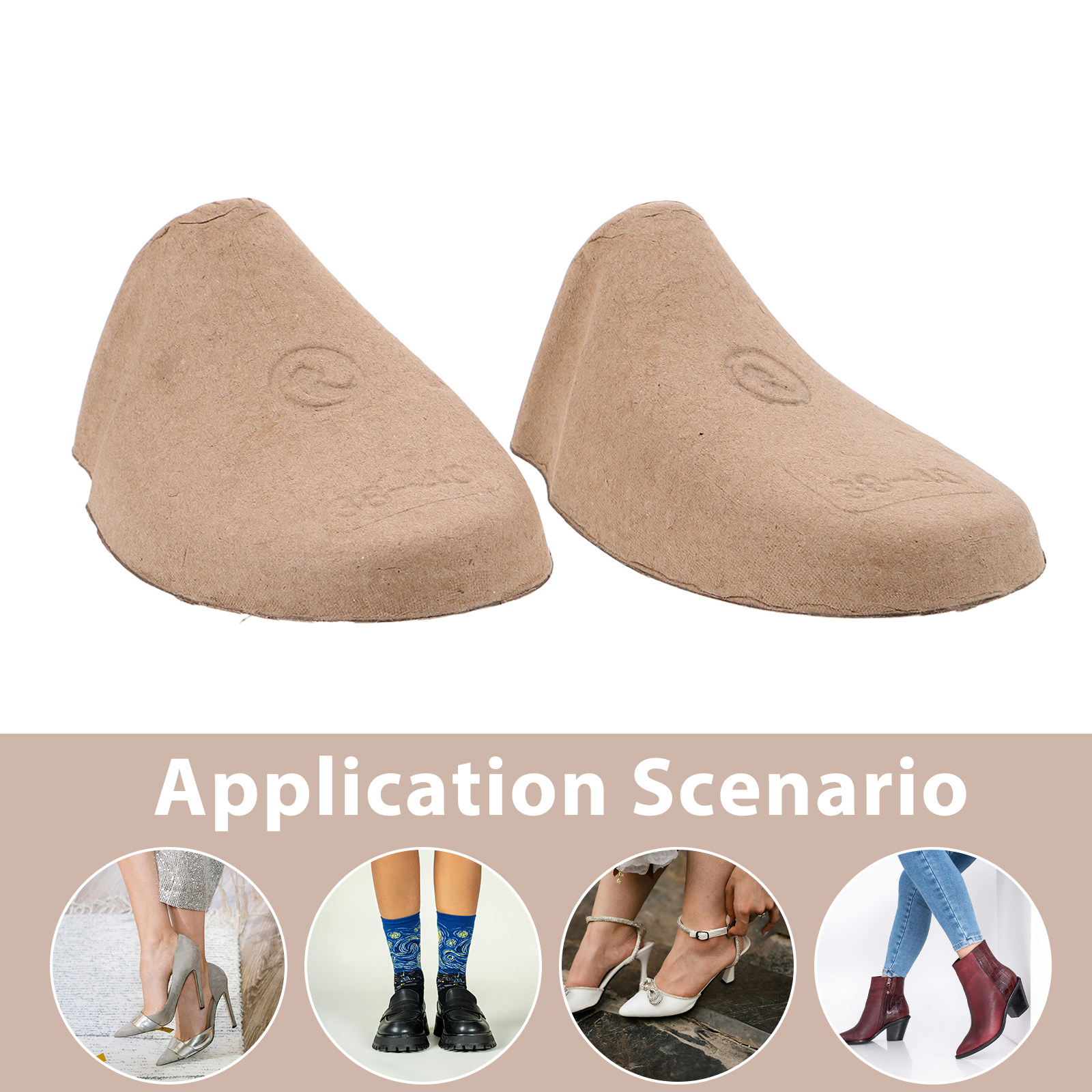 Sneaker Crease - 20 Pairs Shoe Tree Inserts Reusable