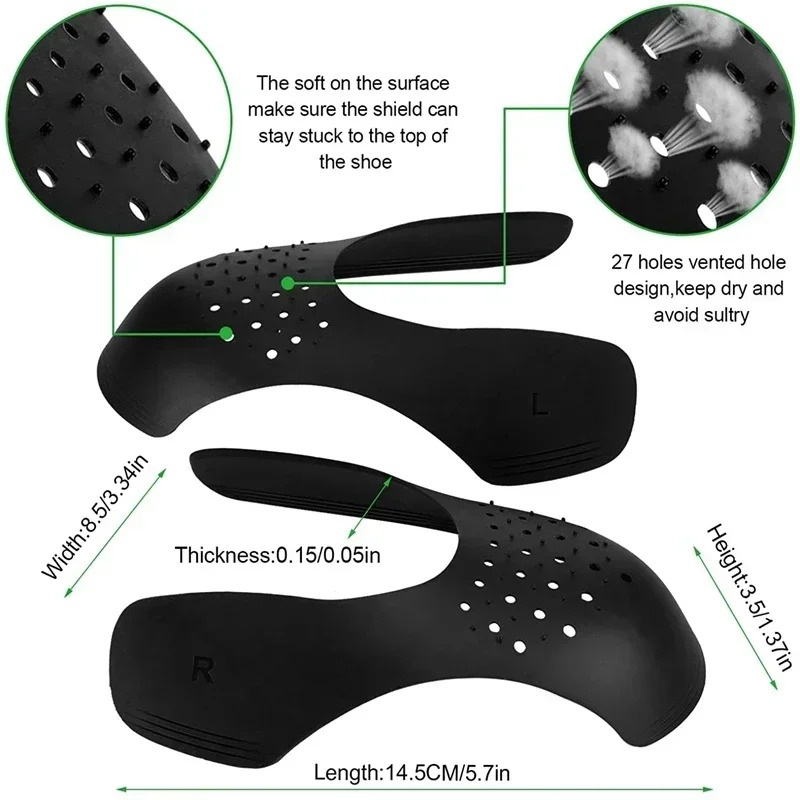 4Pcs Anti Crease Shoe Protecto - đánh giá và giá Sneaker Crease