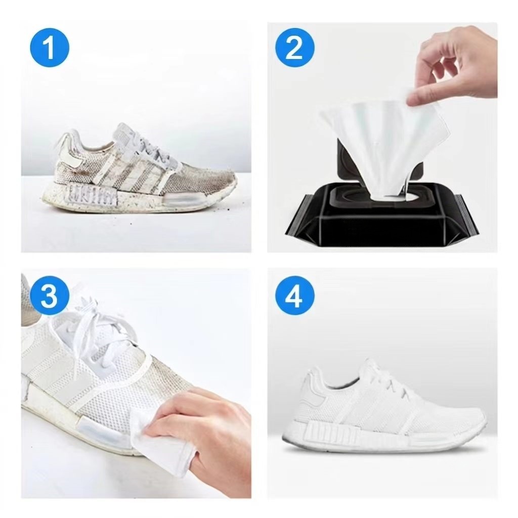 Disposable Sneaker Cleaning Wi - đánh giá và giá Sneaker Care White