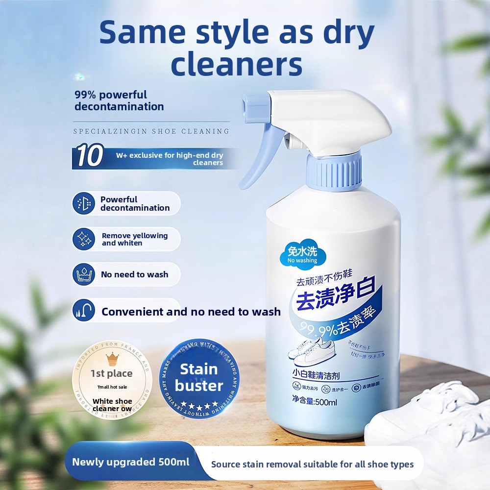 500ml white shoe cleaner no cl - đánh giá và giá Sneaker Care White